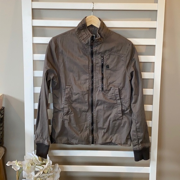 G-Star Other - G-Star Men’s Taupe Recroft Overshirt Jacket Size Small
